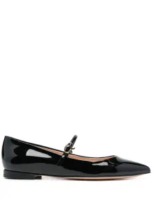 GIANVITO ROSSI - Patent Leather Ballet Flats #1300428