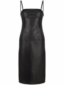 GIUSEPPE DI MORABITO - Leather Midi Dress