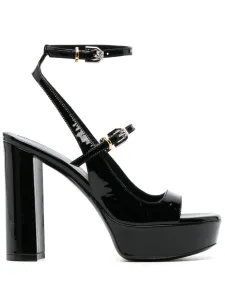GIVENCHY - Voyou Leather Heel Sandals #1303255