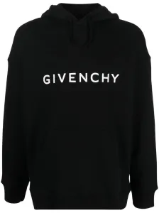 GIVENCHY - Logo Cotton Hoodie #1513784