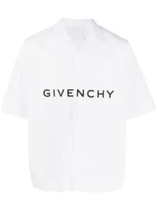 GIVENCHY - Logo Cotton Shirt #1513741