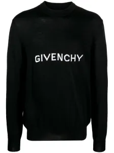 GIVENCHY - Logo Wool Crewneck Jumper #1279653