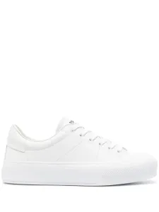 GIVENCHY - City Sport Leather Sneakers #1525856