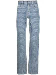 GIVENCHY - 4g Logo Denim Cotton Jeans #1542225