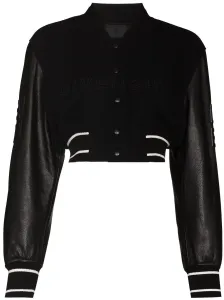 GIVENCHY - Wool Adn Leather Bomber Jacket