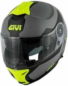 Givi X.21 Challenger Spirit Matt Grey/Black/Yellow 2XL Helm