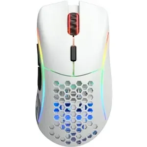 Glorious Model D Wireless Gaming Mouse - mattweiß