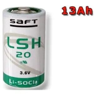 SAFT LSH20 Lithiumbatterie 3,6 V, 13000 mAh