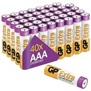 GP Alkaline Batterie GP Extra AAA (LR03), 40 St