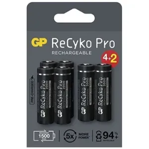 GP ReCyko Pro Professional AA (HR6) - 6 Stück