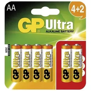 GP Ultra Alkaline LR06 (AA) 4+2 Stück im Blister