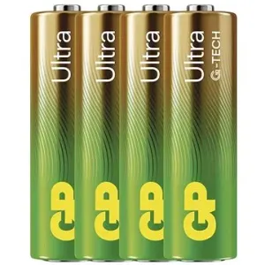 GP Alkalibatterie Ultra AA (LR6), 4 Stück