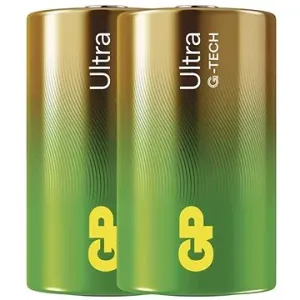 GP Alkalibatterie Ultra D (LR20), 2 Stück