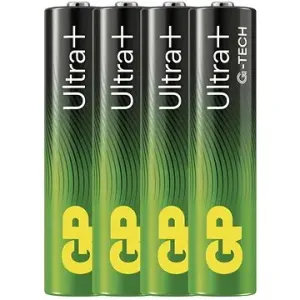 GP Alkalibatterie Ultra Plus AAA (LR03), 4 Stück