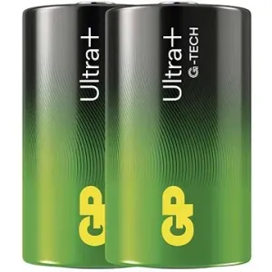 GP Alkalibatterie Ultra Plus D (LR20), 2 Stück