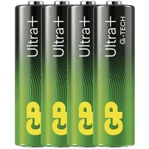 GP Alkaline-Batterie Ultra Plus AA (LR6), 4 Stück