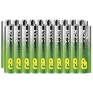 GP Alkaline-Batterien Super AA (LR6), 20 Stück