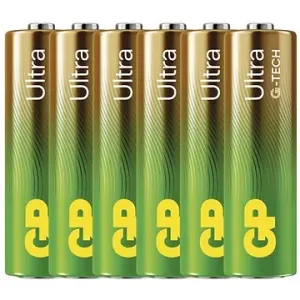 GP Ultra AA-Alkalibatterien (LR6), 6 Stück