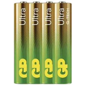 GP Ultra AAA Alkaline-Batterie (LR03), 4 Stück