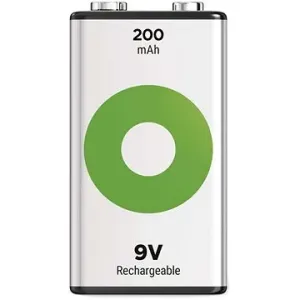 GP Wiederaufladbare Batterie ReCyko 200 (9V), 1 Stück