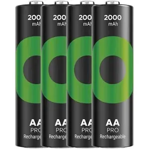 GP Wiederaufladbare Batterien ReCyko Pro Professional AA (HR6), 4 Stück
