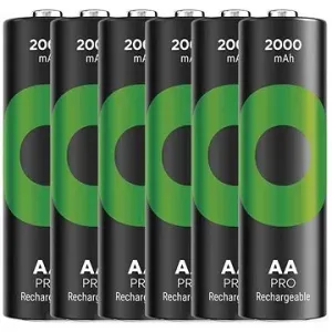 GP Wiederaufladbare Batterien ReCyko Pro Professional AA (HR6), 6 Stück