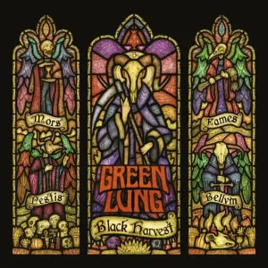 Green Lung - Black Harvest (Halloween Orange Coloured) (LP)
