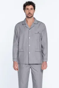 Herren Pyjamas ALLAN Grau / Grey M