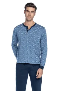 Herren Pyjamas ANTONIO Blau / Blue XL