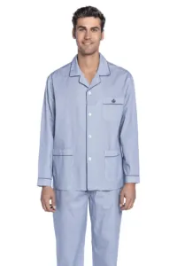Herren Pyjamas FABIAN Hellblau / Light blue L