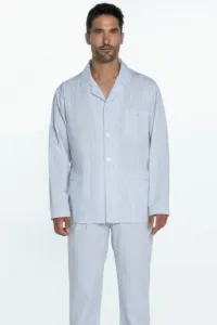 Herren Pyjamas SERGIO L Hellblau / Light blue