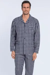 Herren Pyjamas ZACARIAS Dunkelblau / Navy XL