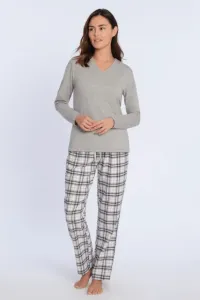 Damenpyjama NURIA Grau / Grey XL