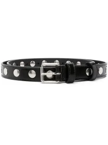 GUCCI - Leather Studded Belt