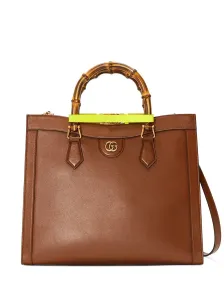 GUCCI - Diana Leather Tote Bag #217312