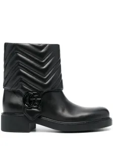 GUCCI - Leather Ankle Boots #1000937