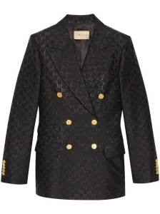 GUCCI - Gg Wool Double-breasted Jacket