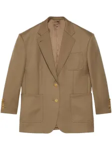 GUCCI - Wool Single-breasted Jacket #1410922