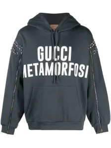 GUCCI - Printed Cotton Hoodie #220824