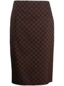 GUCCI - Gg Midi Skirt #1398578