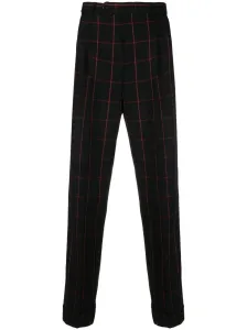 GUCCI - Tartan Wool Trousers #988543