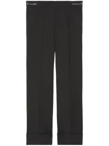GUCCI - Wool Cropped Trousers