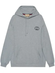 GUCCI - Logo Cotton Overszed Hoodie #1319380