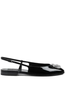 GUCCI - Patent Leather Slingback Ballet Flats #1512216