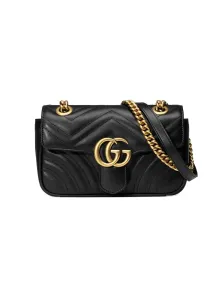 GUCCI - Gg Marmont Mini Leather Shoulder Bag #1502472