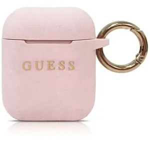 Guess Silikonhülle für Airpods Pink