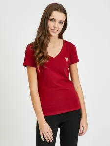 Guess Mini Triangle T-Shirt Rot