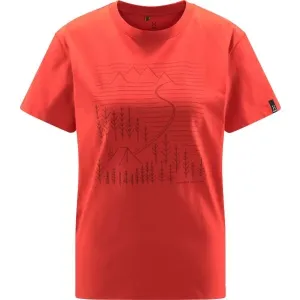 HAGLÖFS CAMP W Damen T-Shirt, rot, größe