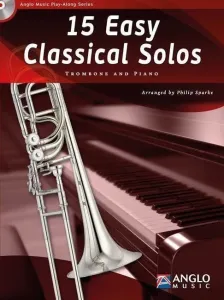 Hal Leonard 15 Easy Classical Solos Trombone and Piano Noten