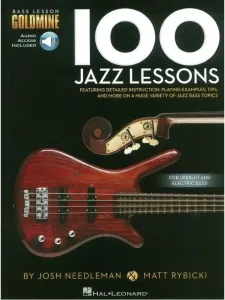 Hal Leonard Bass Lesson Goldmine: 100 Jazz Lessons Noten